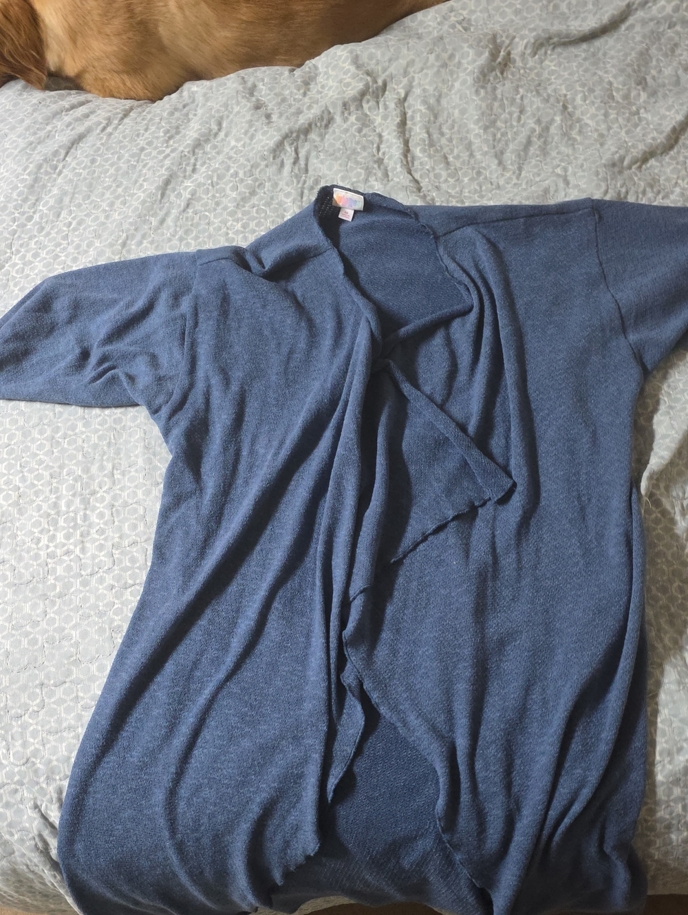 LuLaRoe Navy Blue Medium Sweater Top